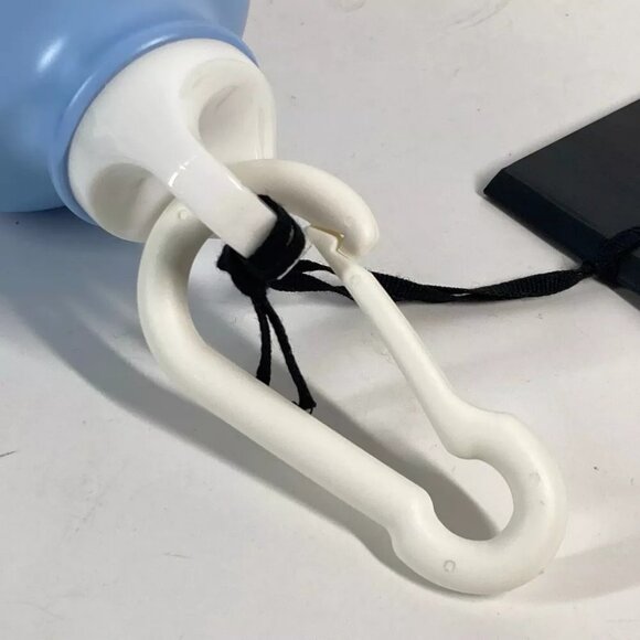 VERSACE Logo Water Bottle tumbler SS blue Unused - Picture 8 of 9